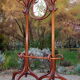 Thonet parrot coat rack in cloakroom 1900 ca
