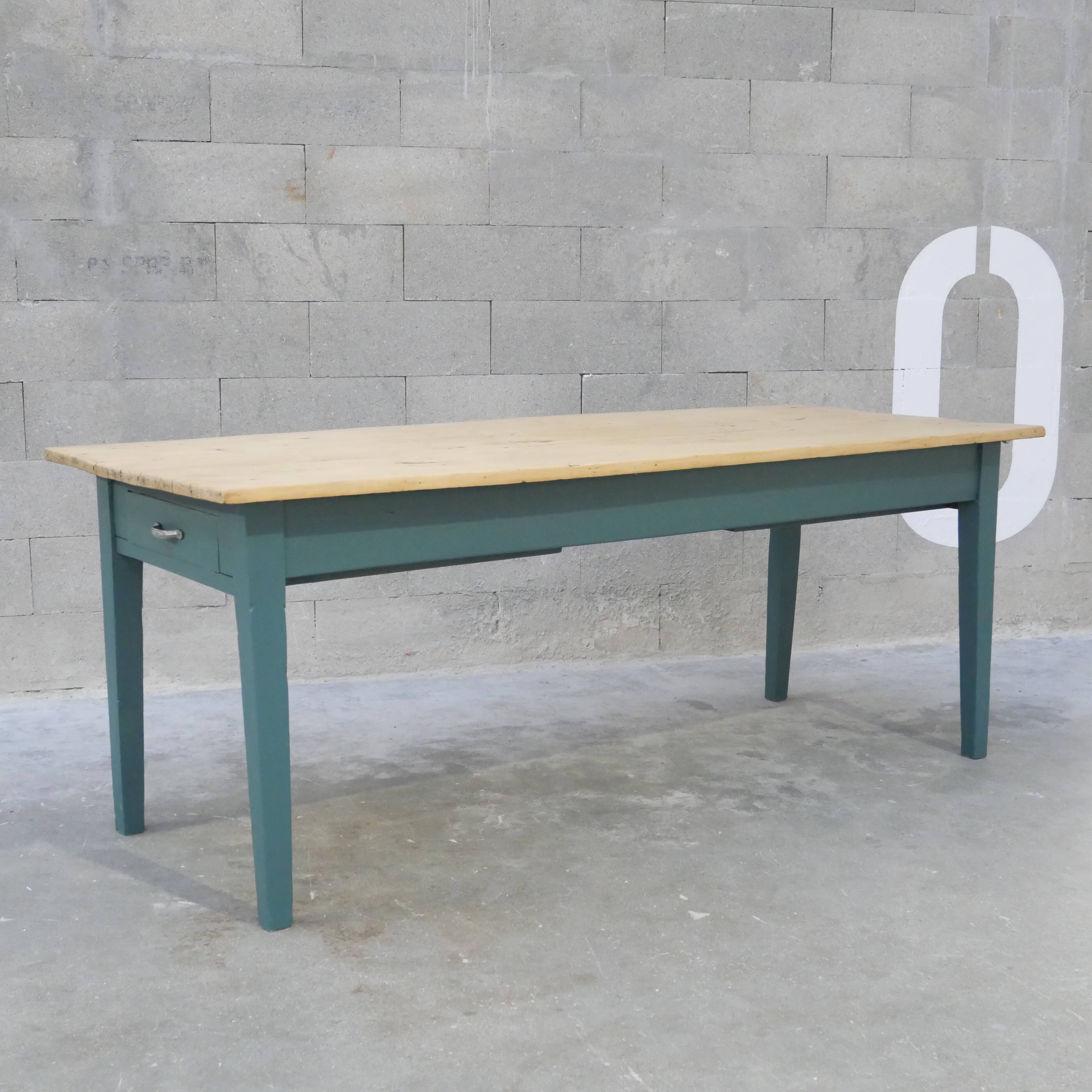 Restored farmhouse table