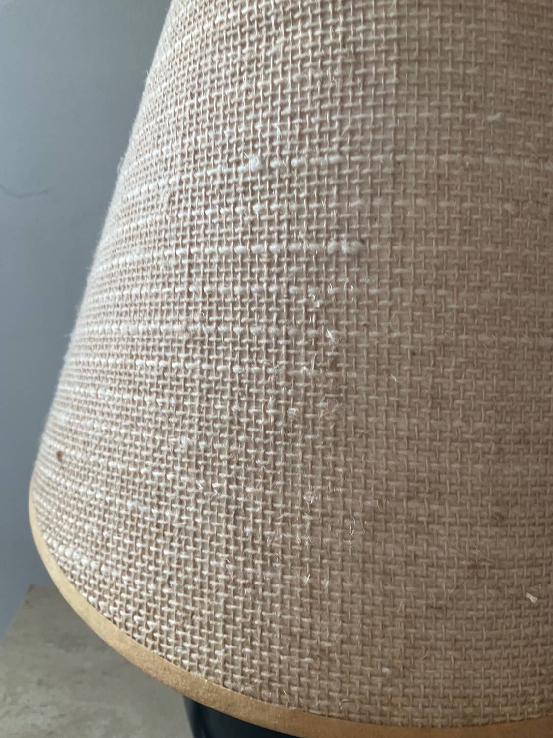 Vintage ceramic owl lamp