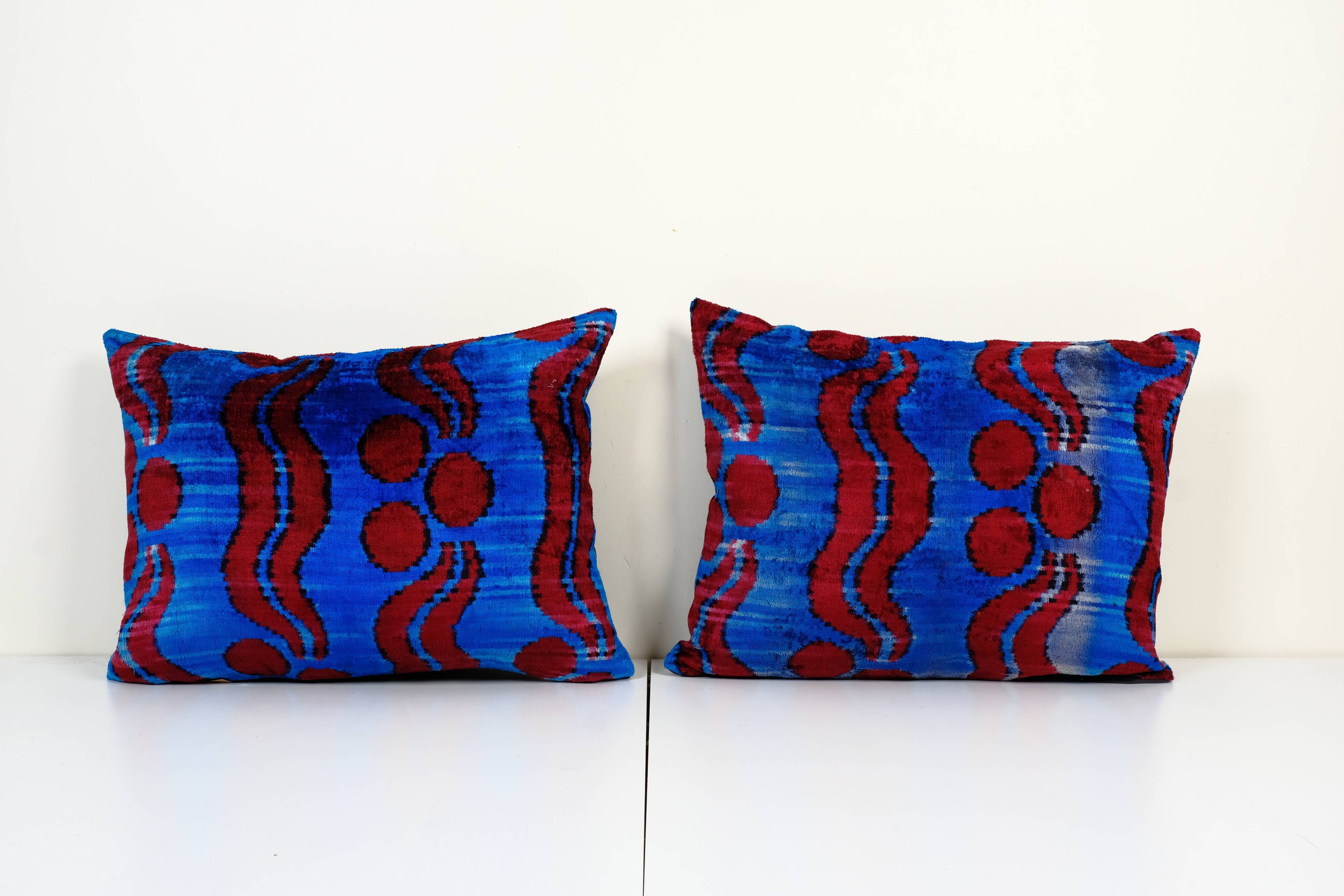 Pair of cushions