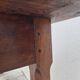 19th century solid walnut Burgundy farmhouse table with two drawers - 1m82