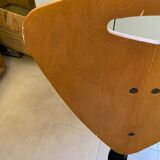 80s Italian chairs, in wood and metal