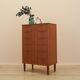 Commode en teck, design danois, années 1970, fabriquée au Danemark