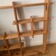 Light wood wall shelf