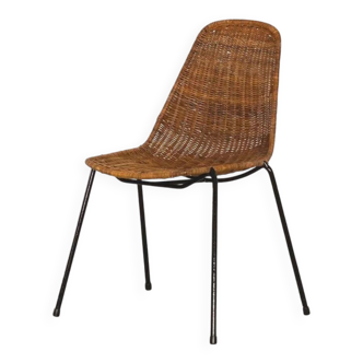 Basket Chair by Gian Franco Legler for Bonacina