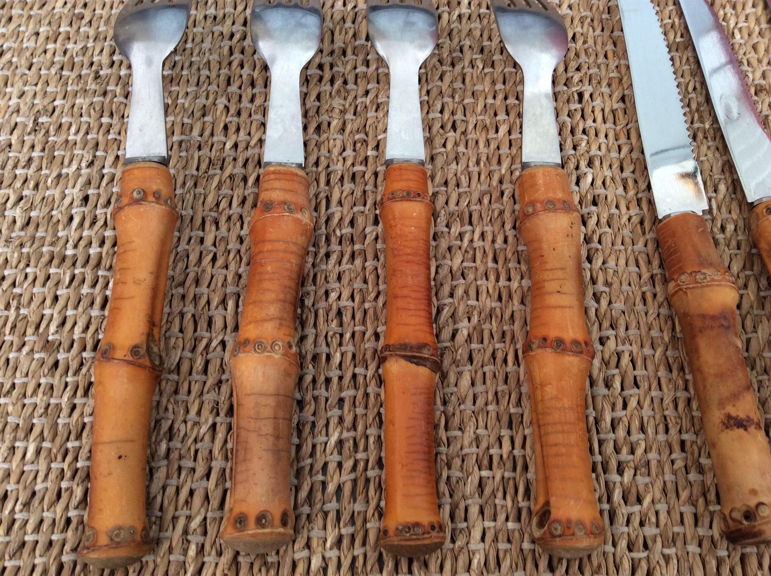 Bamboo cutlery