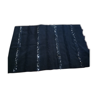 190x120cm black Handira carpet