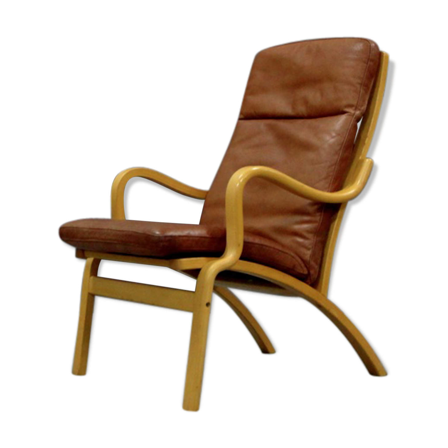 1970 leather armchair
