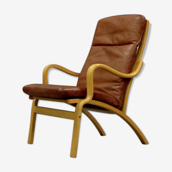 1970 leather armchair