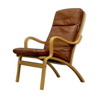 1970 leather armchair