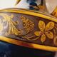 French Empire style vase from the 1920s by Jaget & Pinon