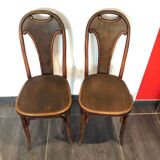 Pair of Fischel bistro chairs from the 1900s
