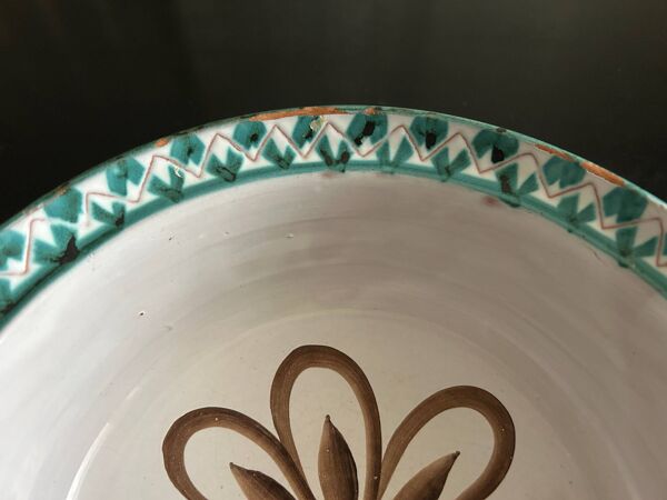plat en céramique Robert Picault