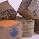 Burlap coffee bag