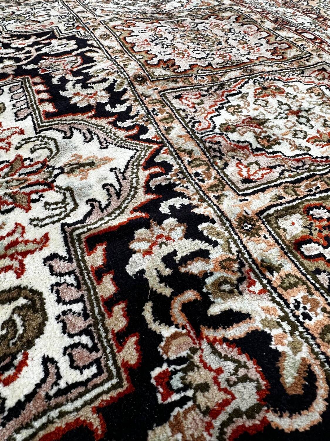 Turkish silk carpet