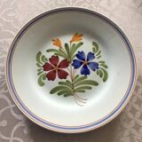 Assiette artisanale de malicorne ateliers moreau