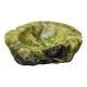 Yellow alabaster ashtray by Romano Bianchi, Italy, 1970