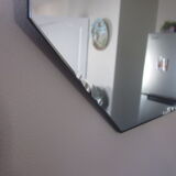 bevelled mirror from the 1960s 60x45cm