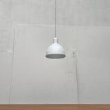 Vintage Danish enamelled pendant lamp model ES by Edgar Schlaefle for Louis Poulsen, 1980s.