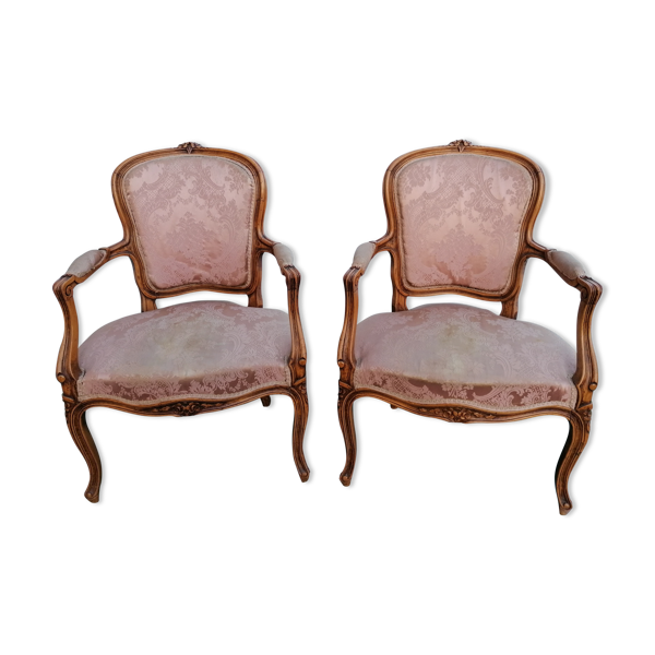 Paire de fauteuils Louis XV — Beyit