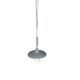 White lacquered iron ceiling lamp attributed to Stilnovo, 1960s.