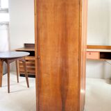Walnut wardrobe/closet, Italy 1955