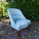 Blue toad chair