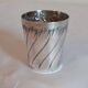 Antique Art Nouveau silver-plated cup