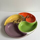 Compartmentalized appetizer dish