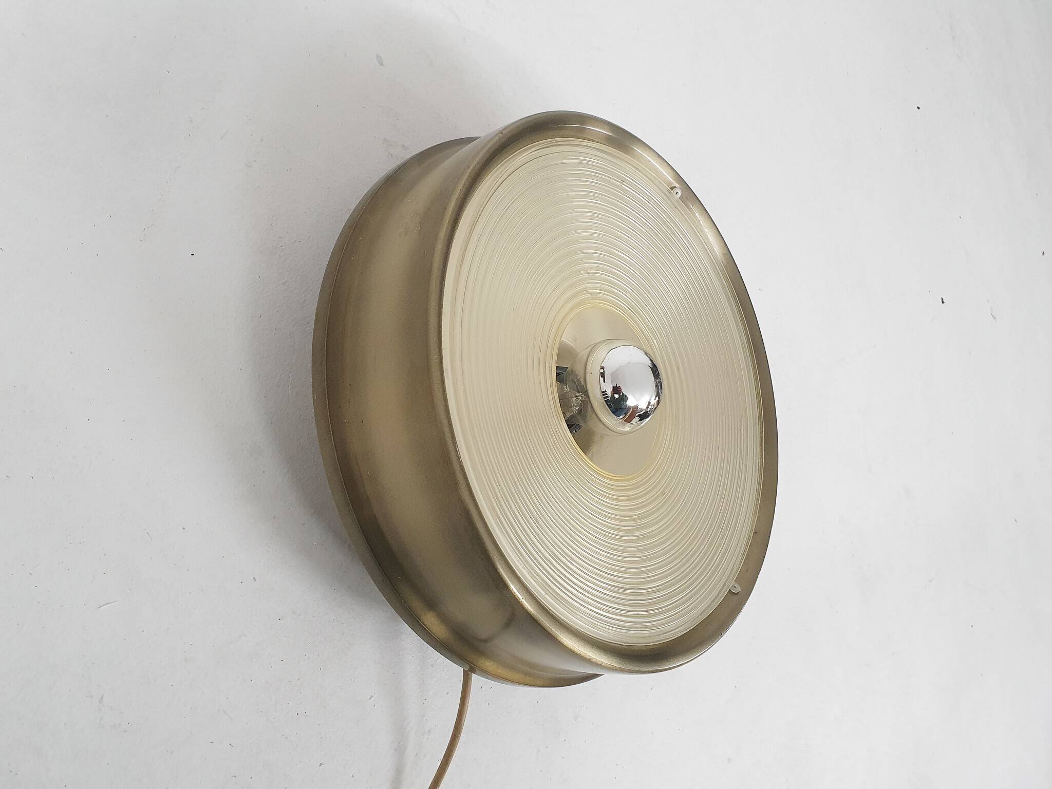 Mid-century wall or ceiling light, Dijkstra, The Netherlands 1950's