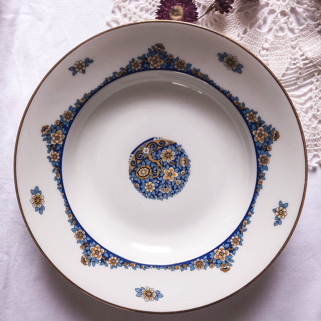Limoges porcelain trio