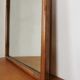 Scandinavian mahogany mirror