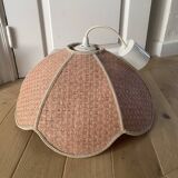 Flower suspension in pink canning