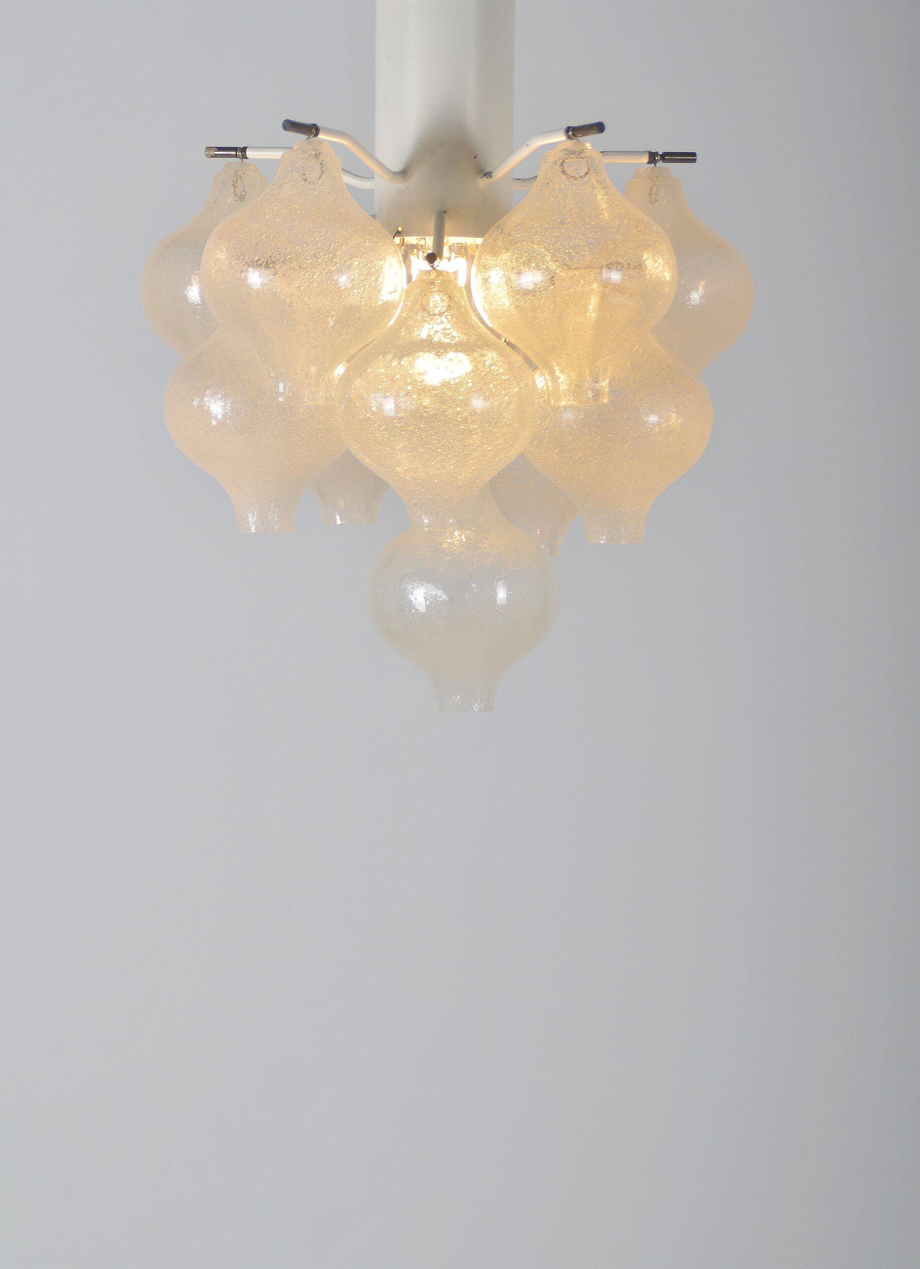Chandelier model Tulipan by Kalmar Franken, 1960s