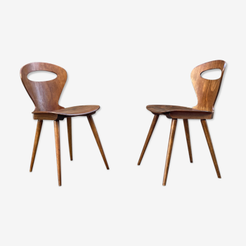 Pair of Baumann ant bistro chairs