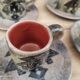 4 tasses à café en grès, années 70