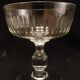 Service of 6 19th century cut crystal champagne cups