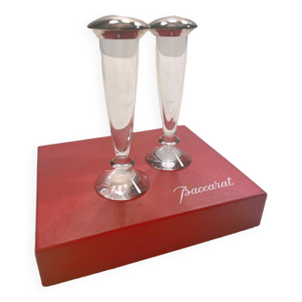 Baccarat crystal vega salt and pepper shaker