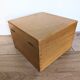 Wooden plug box