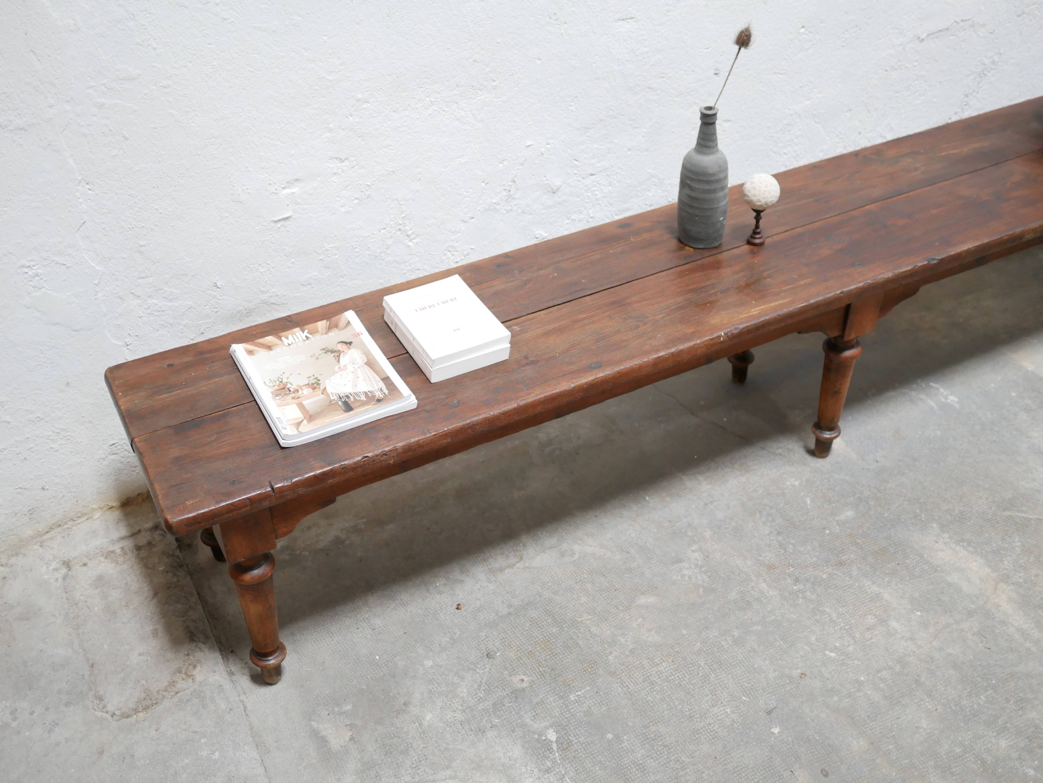 Wooden bench XIX th