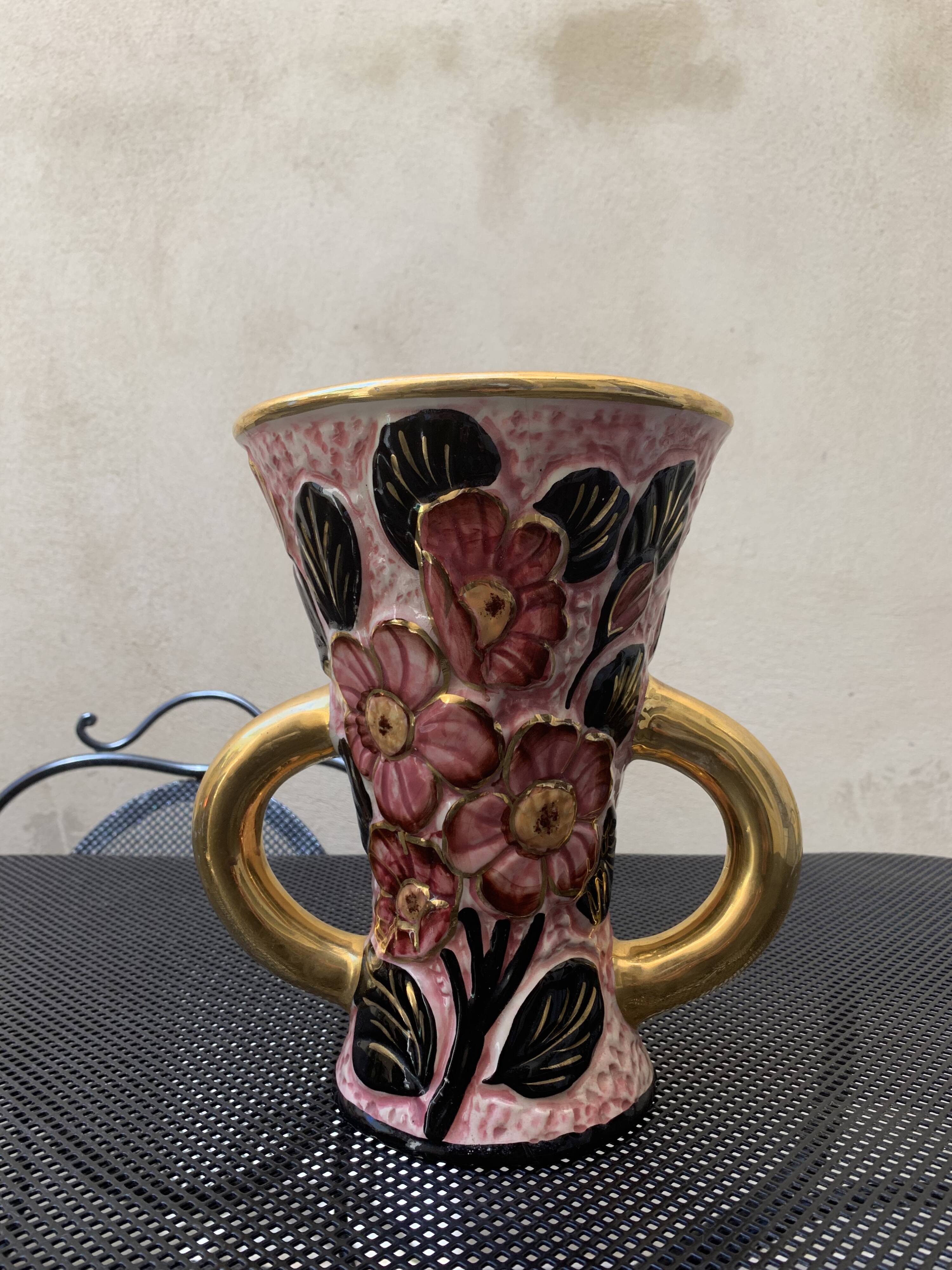 Vallauris ear vase from the 50s