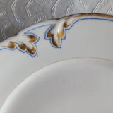 Plat à gâteau porcelaine de Paris XIXe