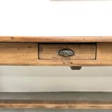 Grande table de ferme ancienne en noyer