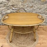 Rattan coffee table