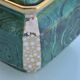 Winterling Germany malachite and gold candy box