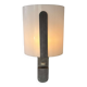 Vintage Arlus wall light, Perspex and brushed metal, France 1970