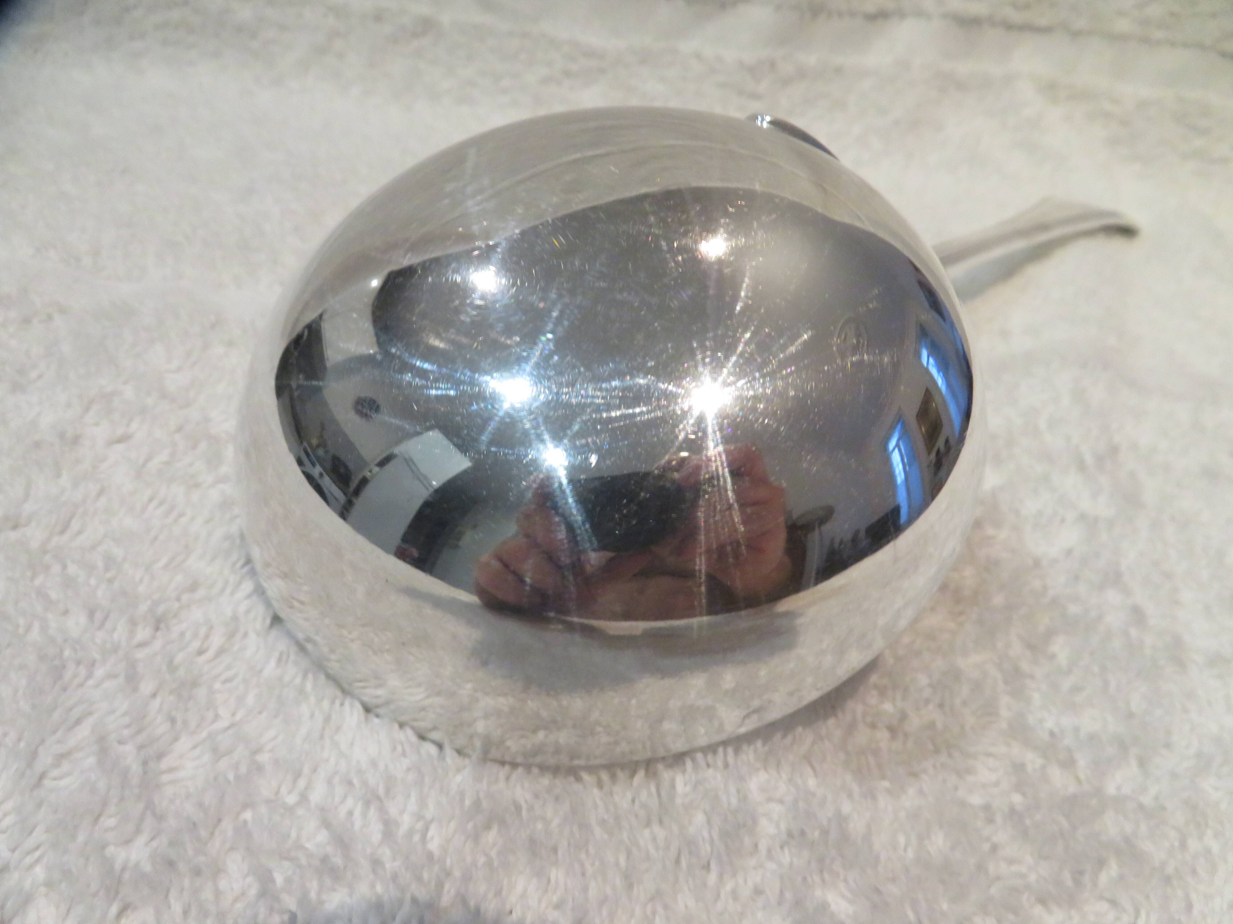 Christofle America silver plated soup ladle, 32.3cm