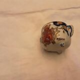 Antique faience mustard pot rouen dijon mustard