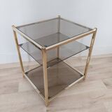 Belgo chrom side tables from the 70s