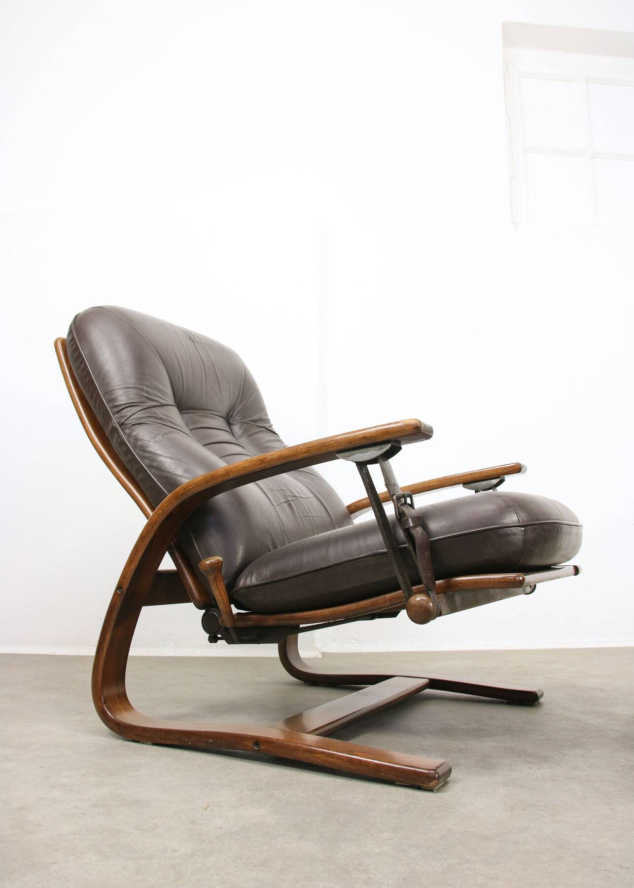 The Panter Leather Lounge Set by Arnt Lande for Westnofa, 70s